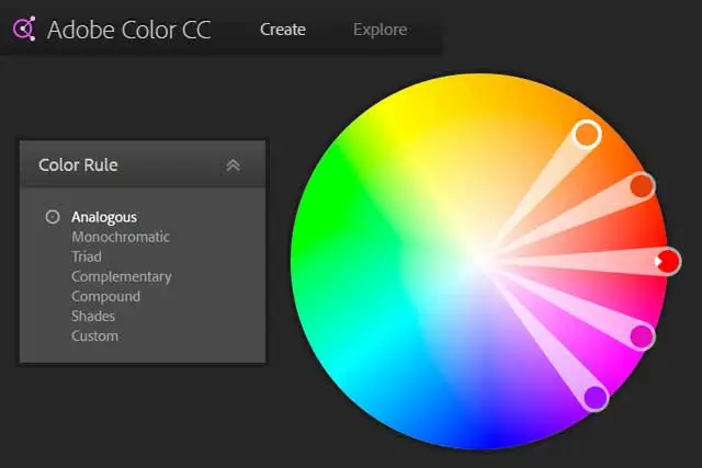 Adobe Coloor CC Screen Grab