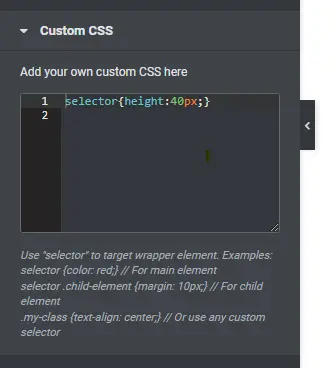 Custom Code