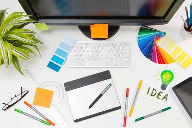 Graphic Designer's Desk